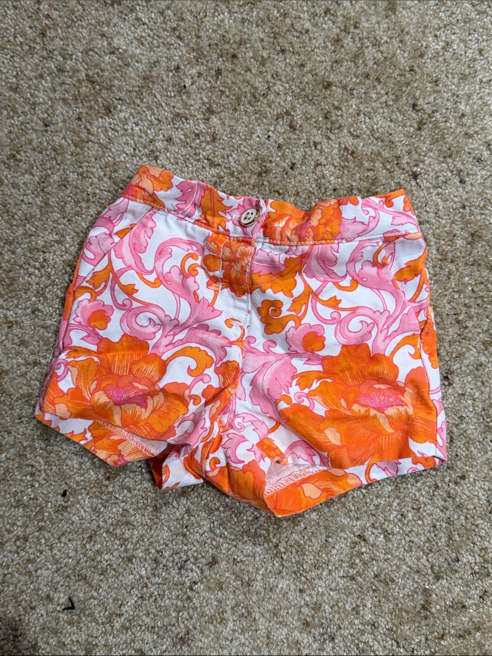 Janie & Jack Paisley Floral Shorts Infant